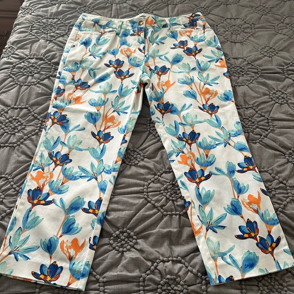 Lands' End Pants - Lands’ End, pants NWOT mid rise straight leg size 12P 🧡💙